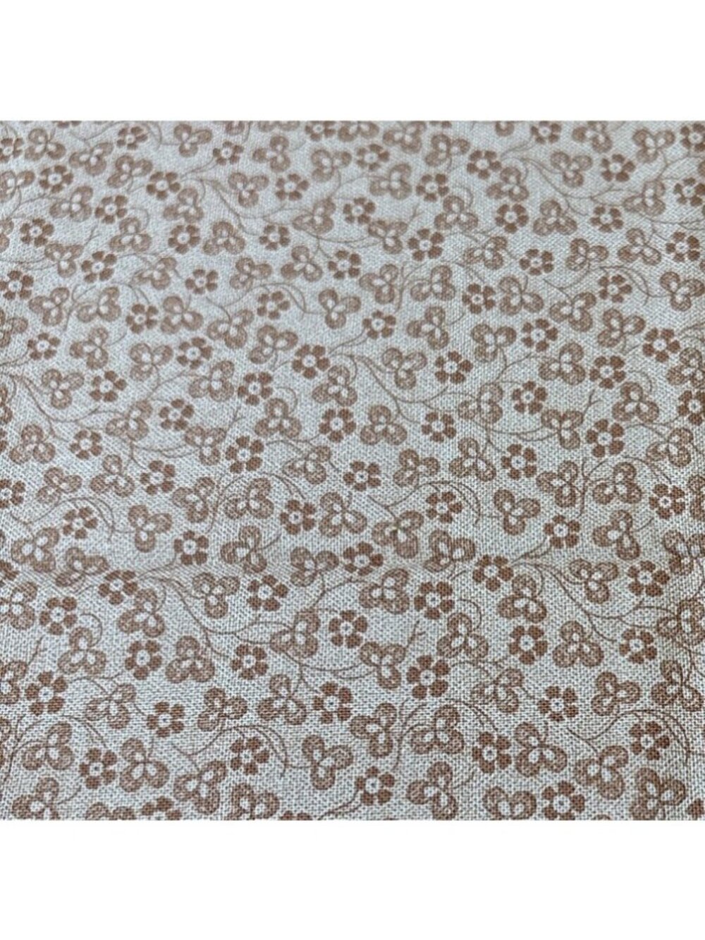 Betsy Chutchian Moda Fabrics Cotton Floral Print Brown Quilting Fabric 17" x 22"